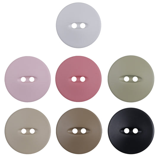 30mm Matte Fish-Eye Resin Buttons for Leather Jackets,Coats 20pcs