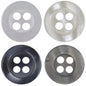 11.5mm Resin Buttons Wide Edge for Children's Knitwear Dresses 100 Pack