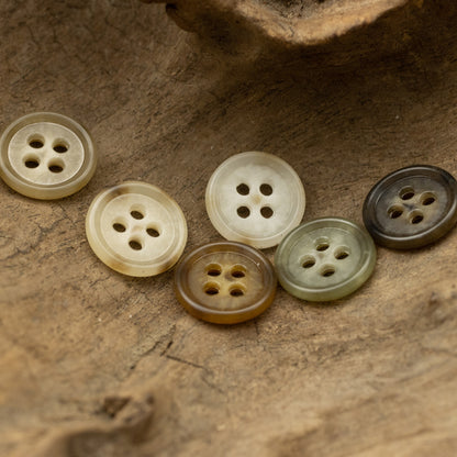 Round 4 Hole Baby Shirt Urea Buttons, 60 Pakkaus