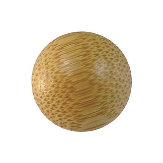 11/15mm Round Mushroom-Shaped Natural Bamboo Buttons with Metal Shanks 50pcs