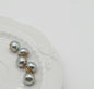 11.5mm Golden Metal Lace Colorful Pearl Buttons for Shirt Cardigan Cuff 100pcs