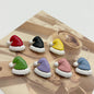 20mm Christmas Themed Colorful Hat Plastic Shank Buttons for Children's Cape Coat 49 Pack