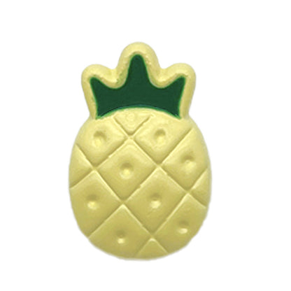 20mm Colorful Cartoon Pineapple Plastic Buttons for Children's Clothing 198 Pack