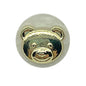 Botones de metal dorado en forma de oso de resina redonda de 11 mm para camisas 30 piezas