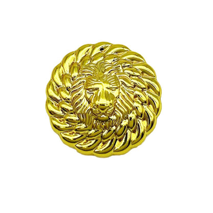 18/25/38mm British Classic Balmain Lion Head Buttons for Women's Blouses Jackets 10pcs