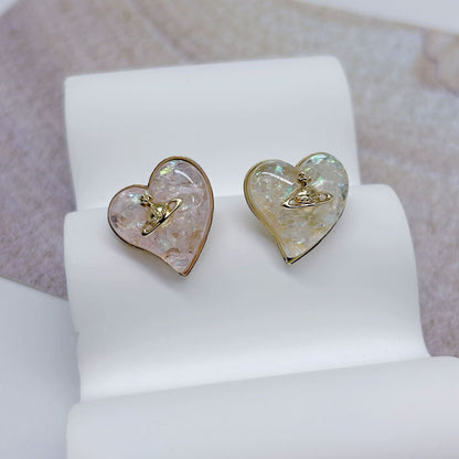 Botones de combinación de metal y resina en forma de corazón de 21 mm para suéteres y prendas de punto, 50 piezas